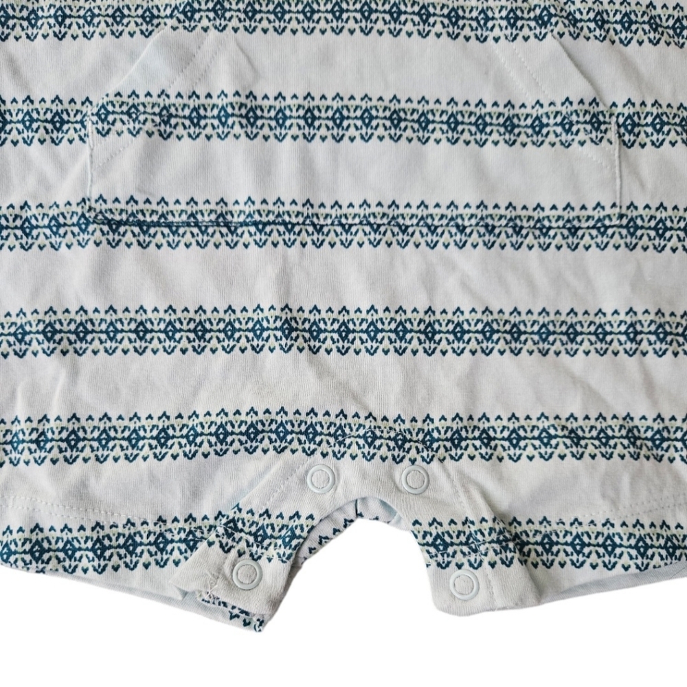 Carters Hooded Romper 9 Months - Picture 3 of 6